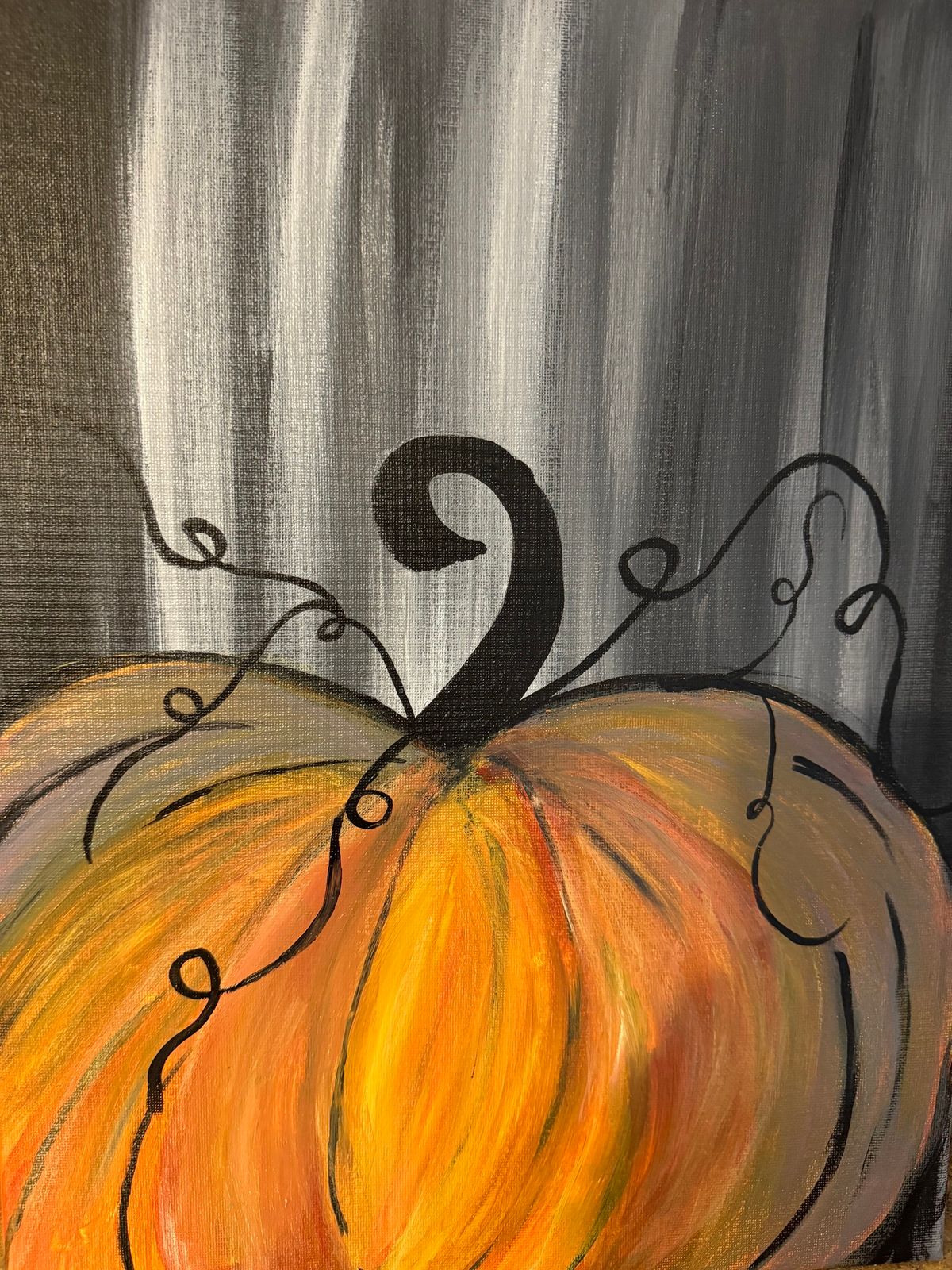 Pumpkin Sip and Paint