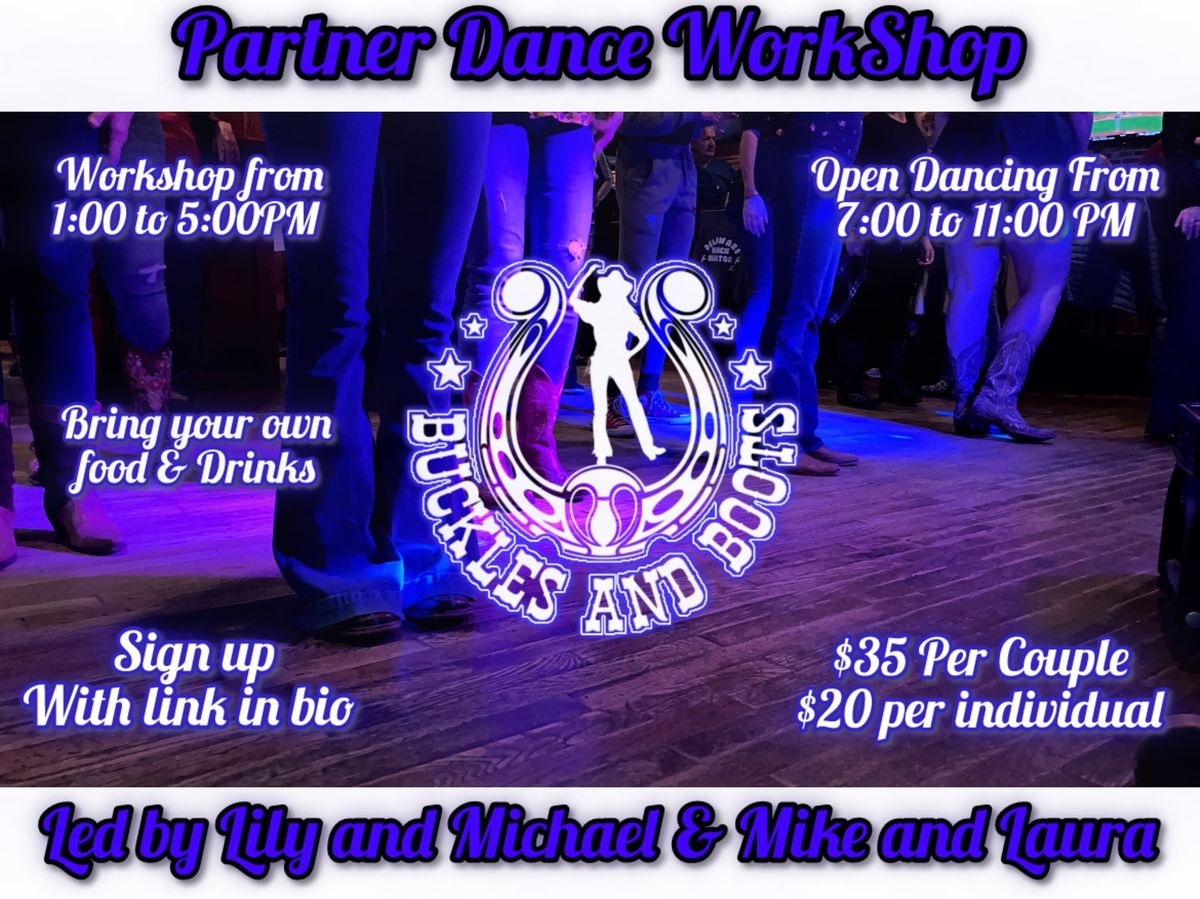 Partner Dance Workshop and Open Line Dancing