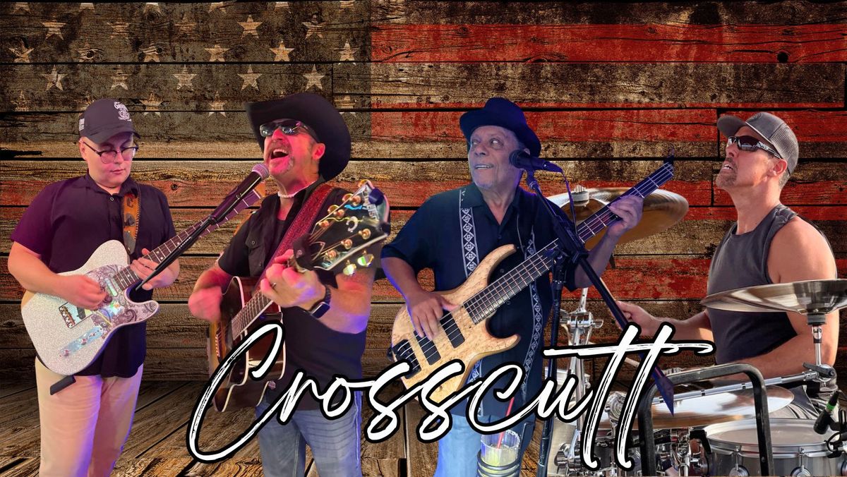 Crosscutt at the Flying X Saloon Saturday March 1st 2025!