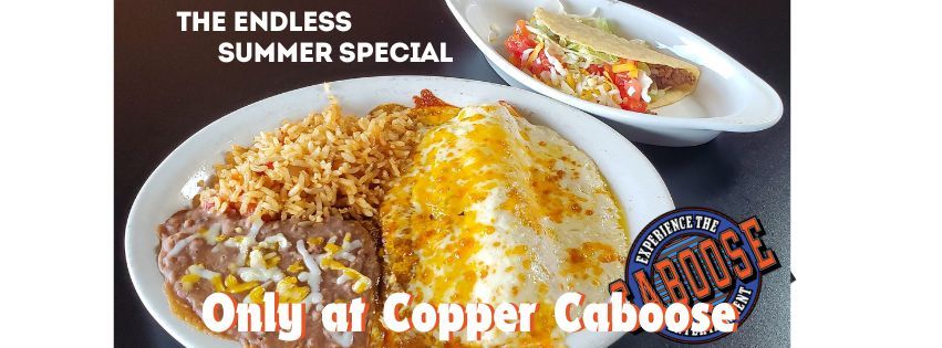 The Summer Never Ends at Copper Caboose!