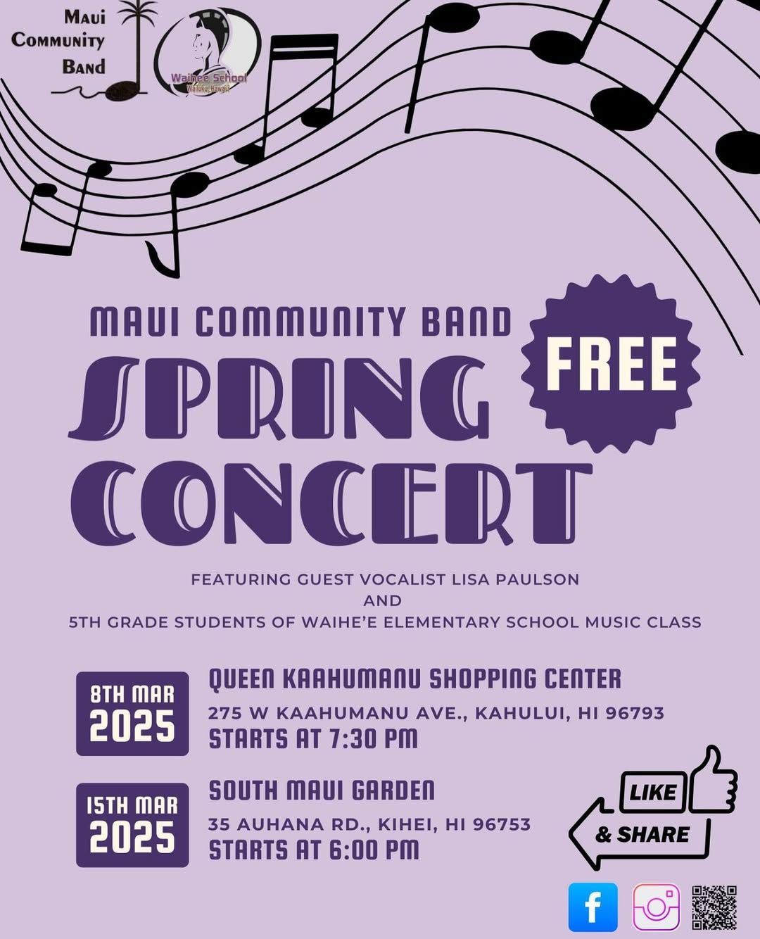 Maui Community Band Spring Concert