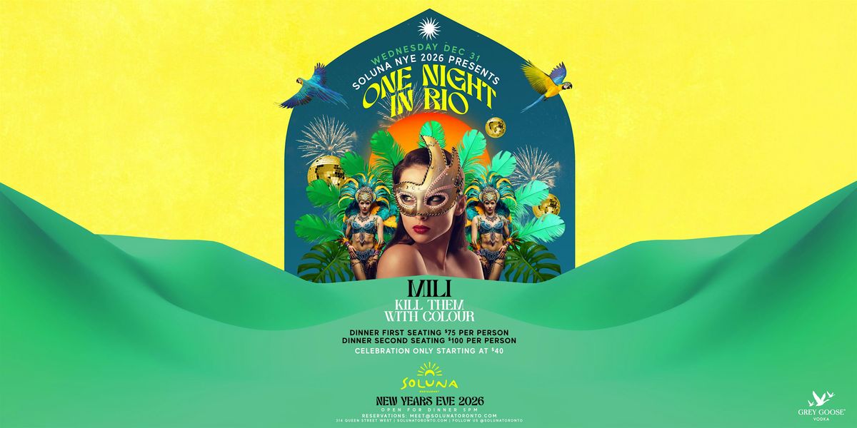 Soluna NYE 2026 - One Night in Rio