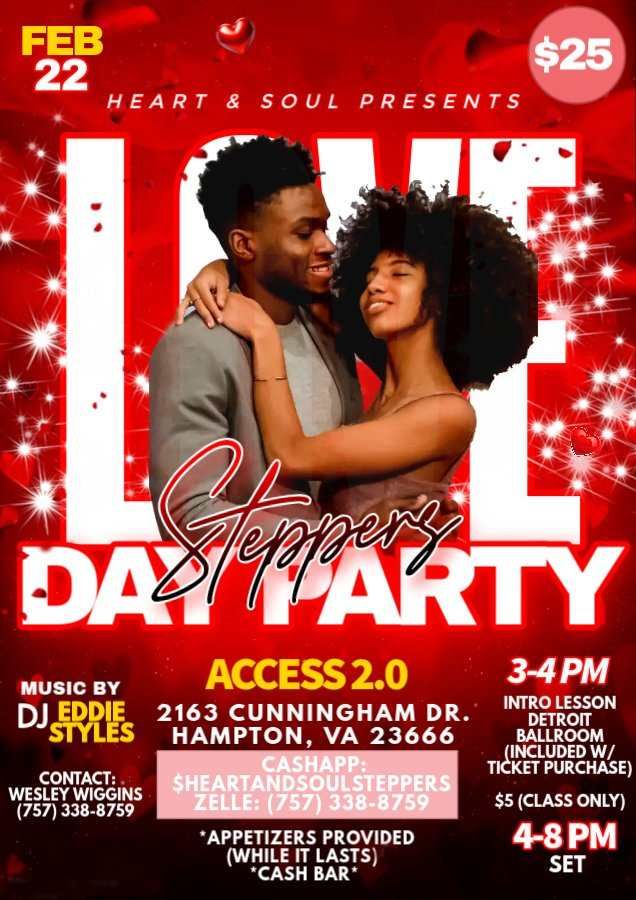 Heart & Soul Steppers Day Party @ Access 2.0