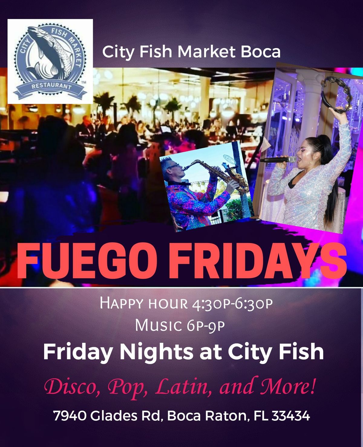 Fuego Fridays City Fish!