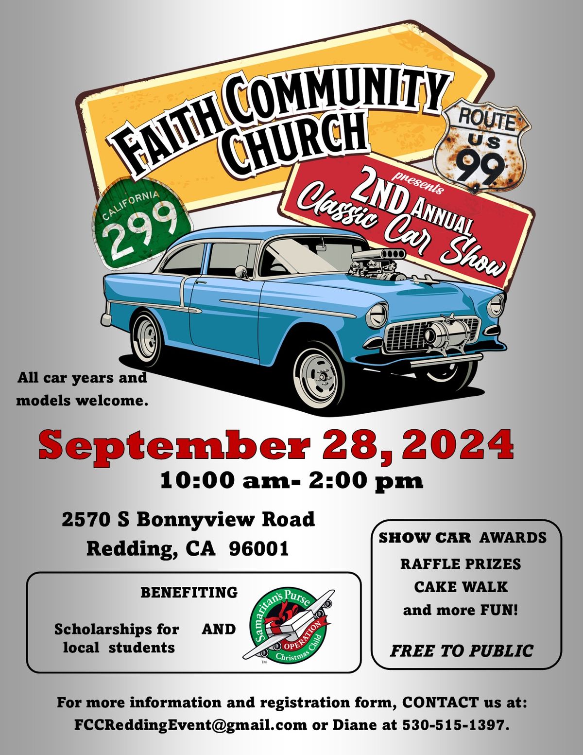 Faith Community Church 2nd annual car show