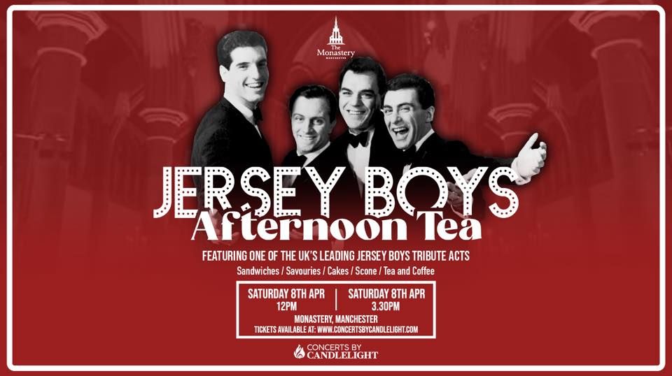 Afternoon Tea with The Jersey Boys at The Monastery, Manchester