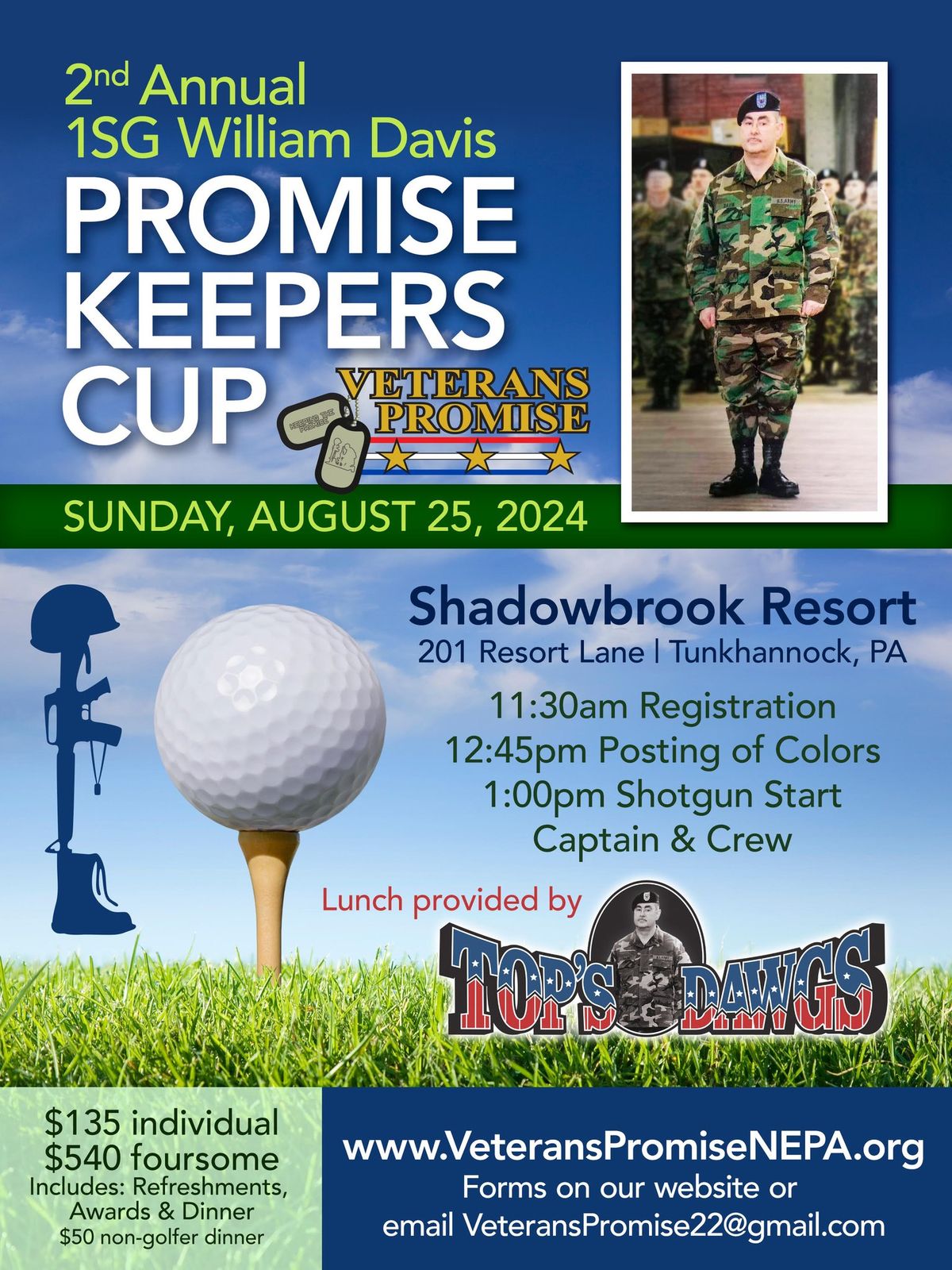 2nd Annual 1SG William Davis Promise Keepers Cup