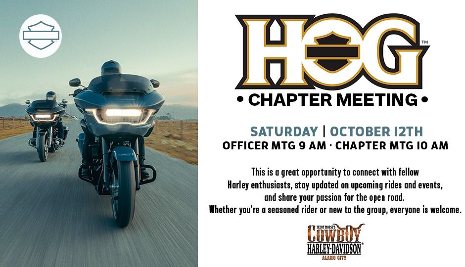 HOG Chapter Meeting