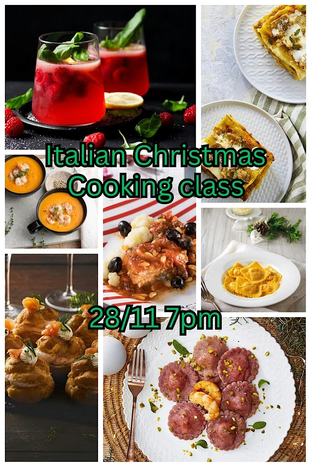 ITALIAN CHRISTMAS COOKING CLASS