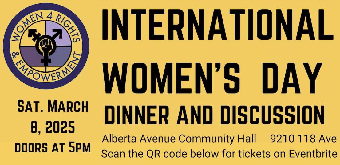 International Women's Day Dinner and Discussion