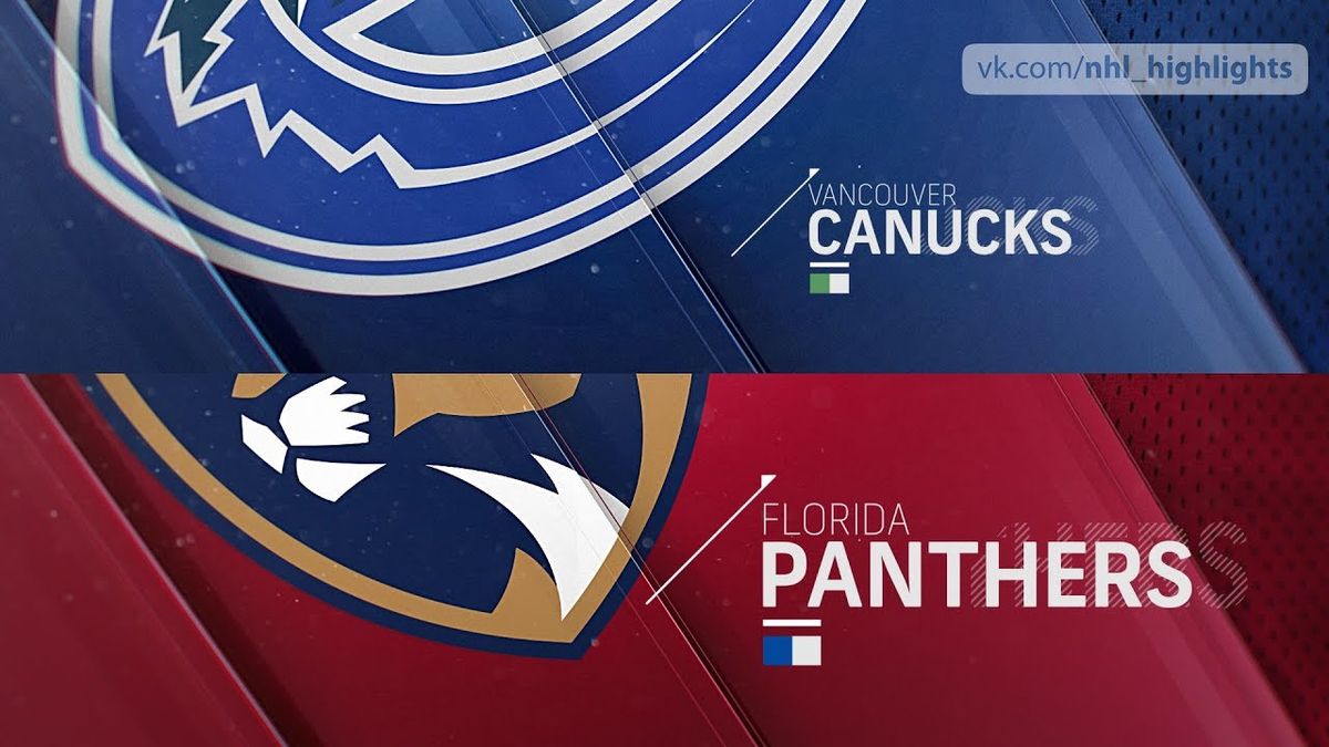 Vancouver Canucks at Florida Panthers