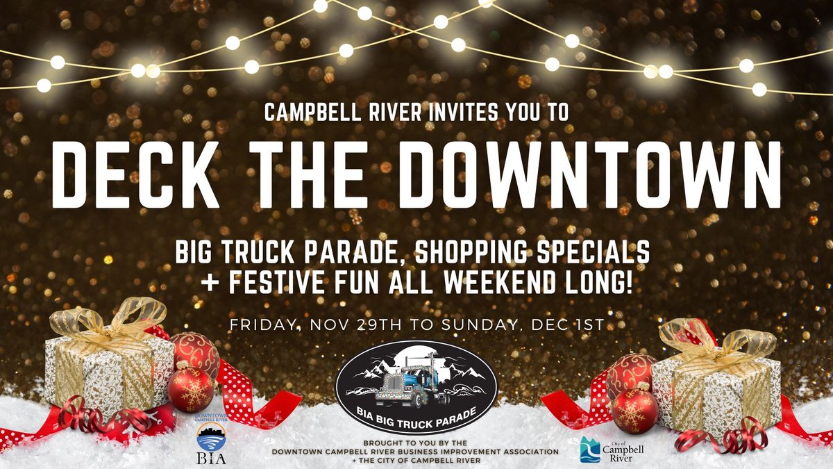 Campbell River Invites You to \u201cDeck the Downtown\u201d