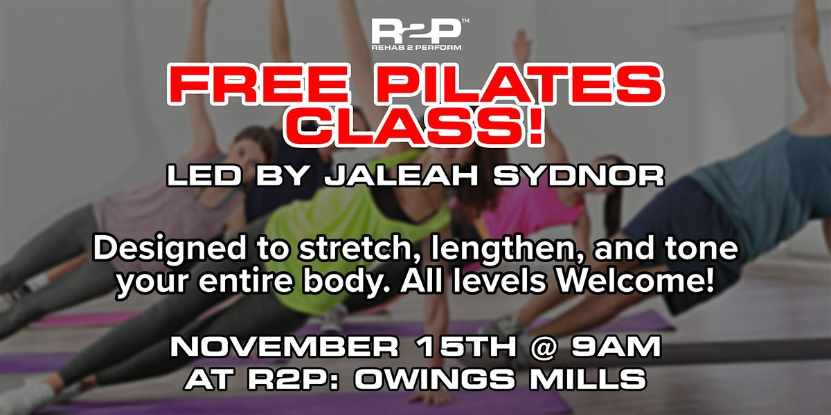 Free Pilates Class