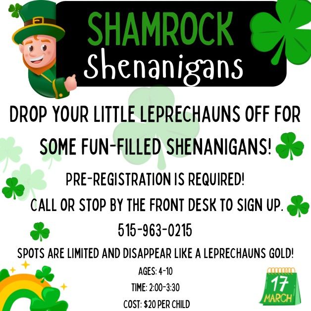 \u2618\ufe0fShamrock Shenanigans\u2618\ufe0f