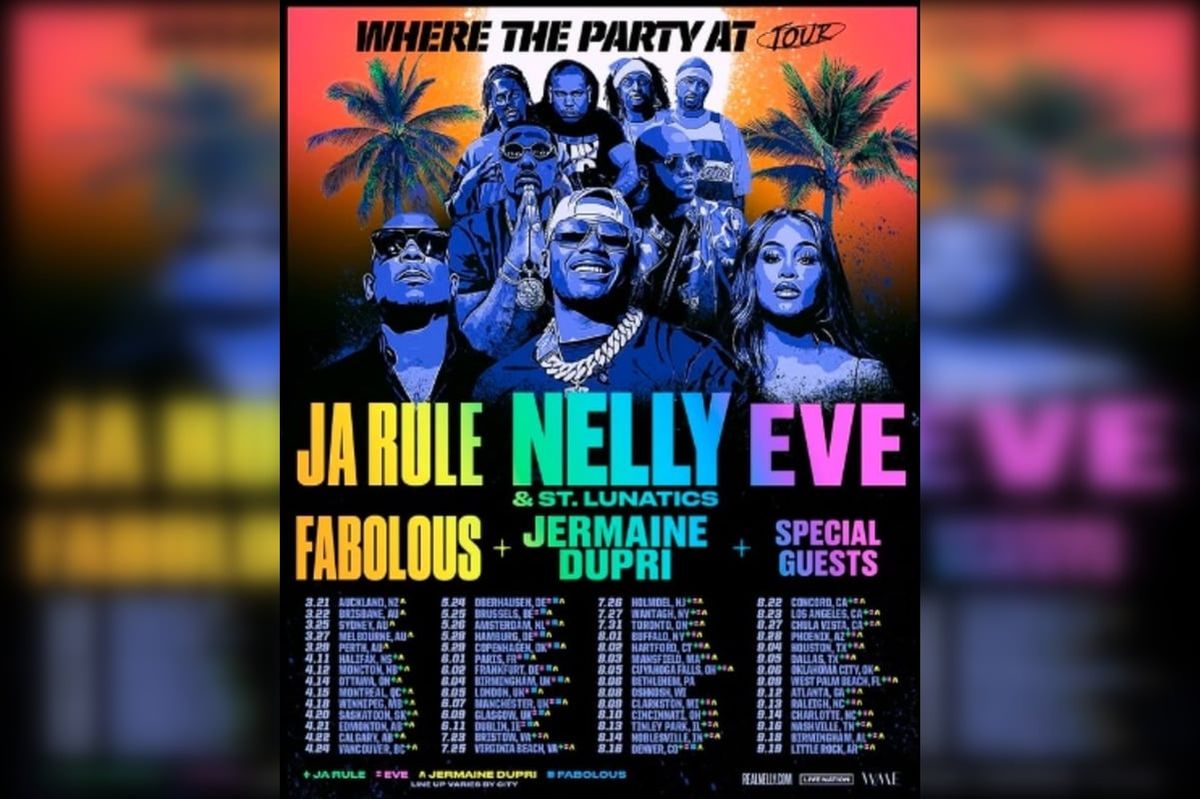 Parking Nelly with Ja Rule and Jermaine Dupri
