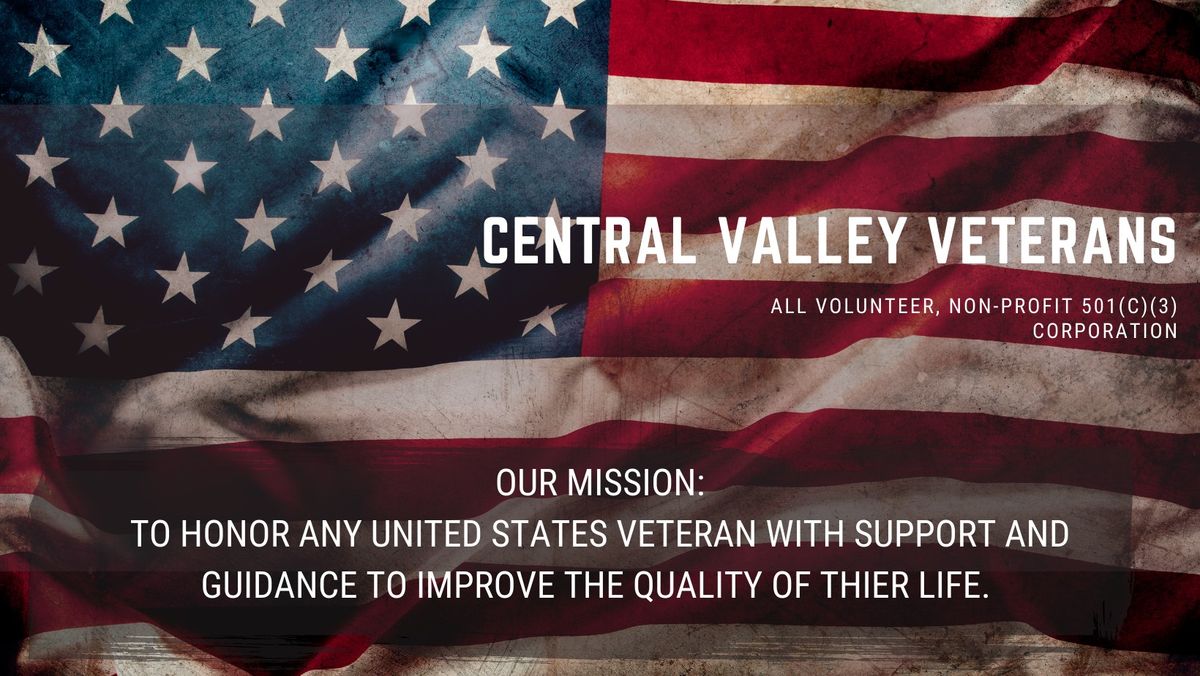 Central Valley Veteran's Tahoe Joe's Fundraiser