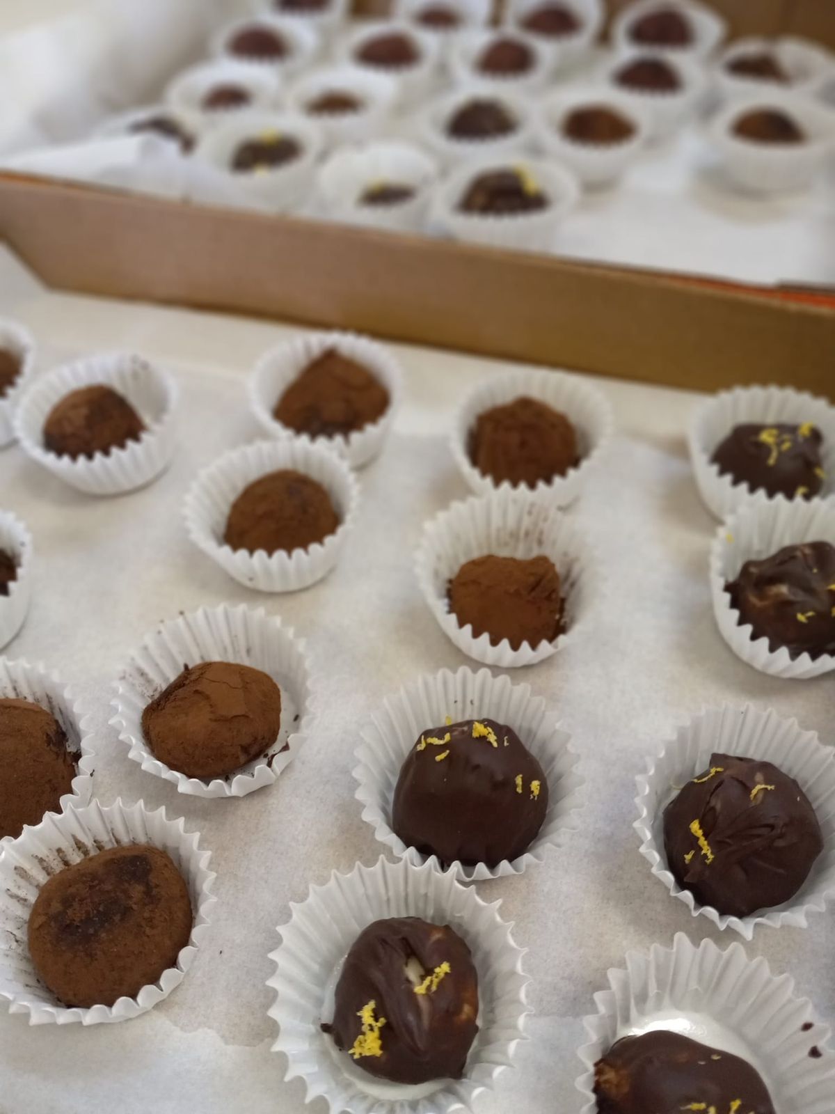 Herbal chocolate truffle workshop