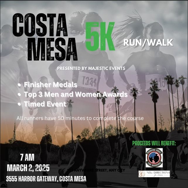 Costa Mesa 5K Run-Walk