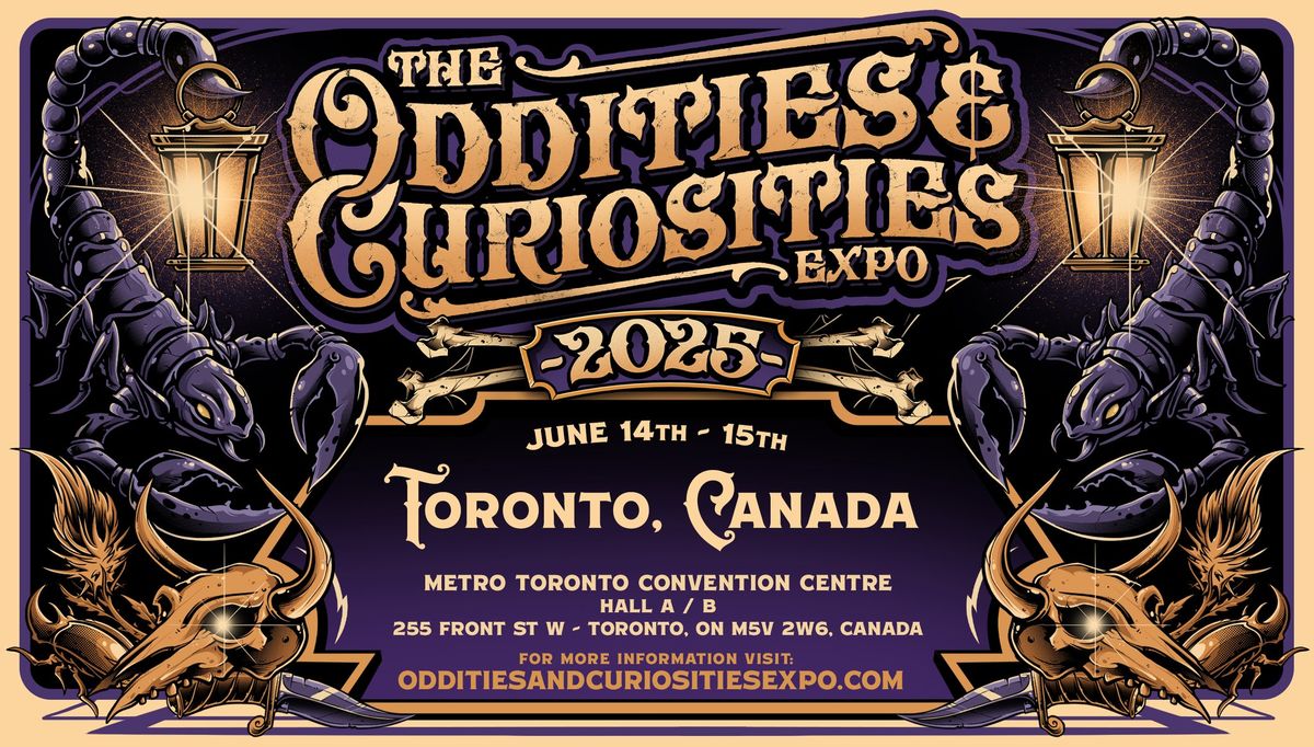 Toronto (Canada) Oddities & Curiosities Expo 2025