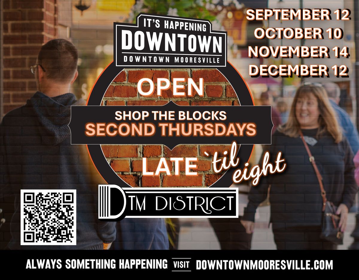 Downtown Mooresville - Shop the Block - Evening Shopping