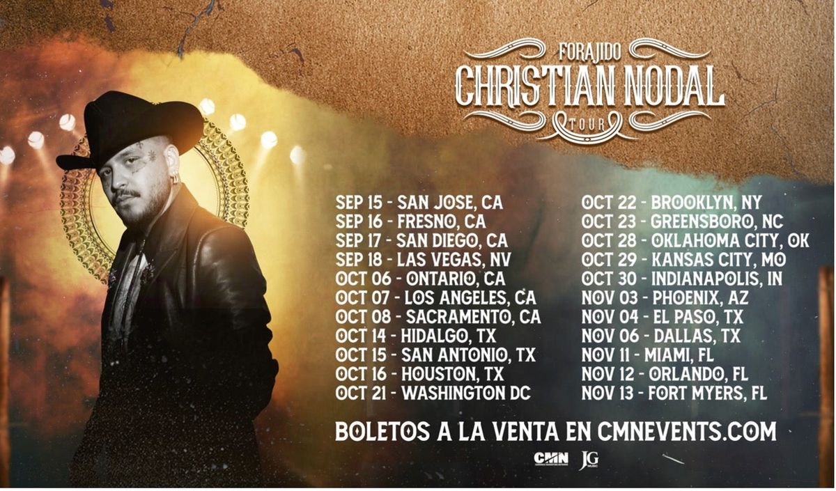 Christian Nodal at Barclays Center