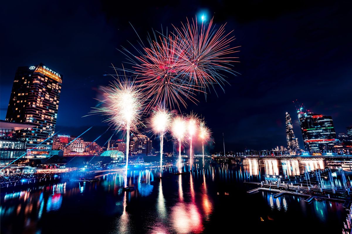 Winter Skies Fireworks