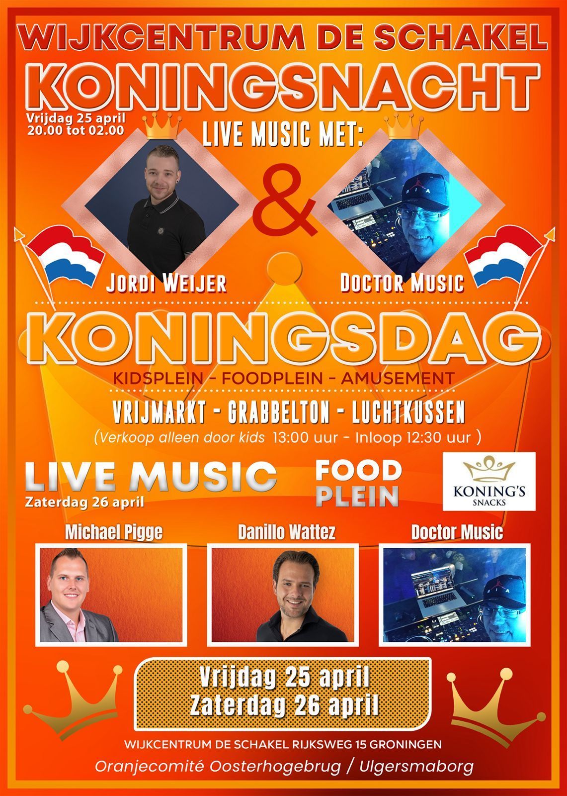 KONINGSNACHT & DAG 