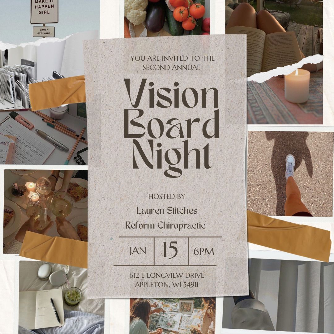 Second Annual Vision Board Night