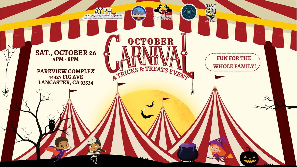 October Carnival - a spooky, family-friendly event \ud83d\udc7b