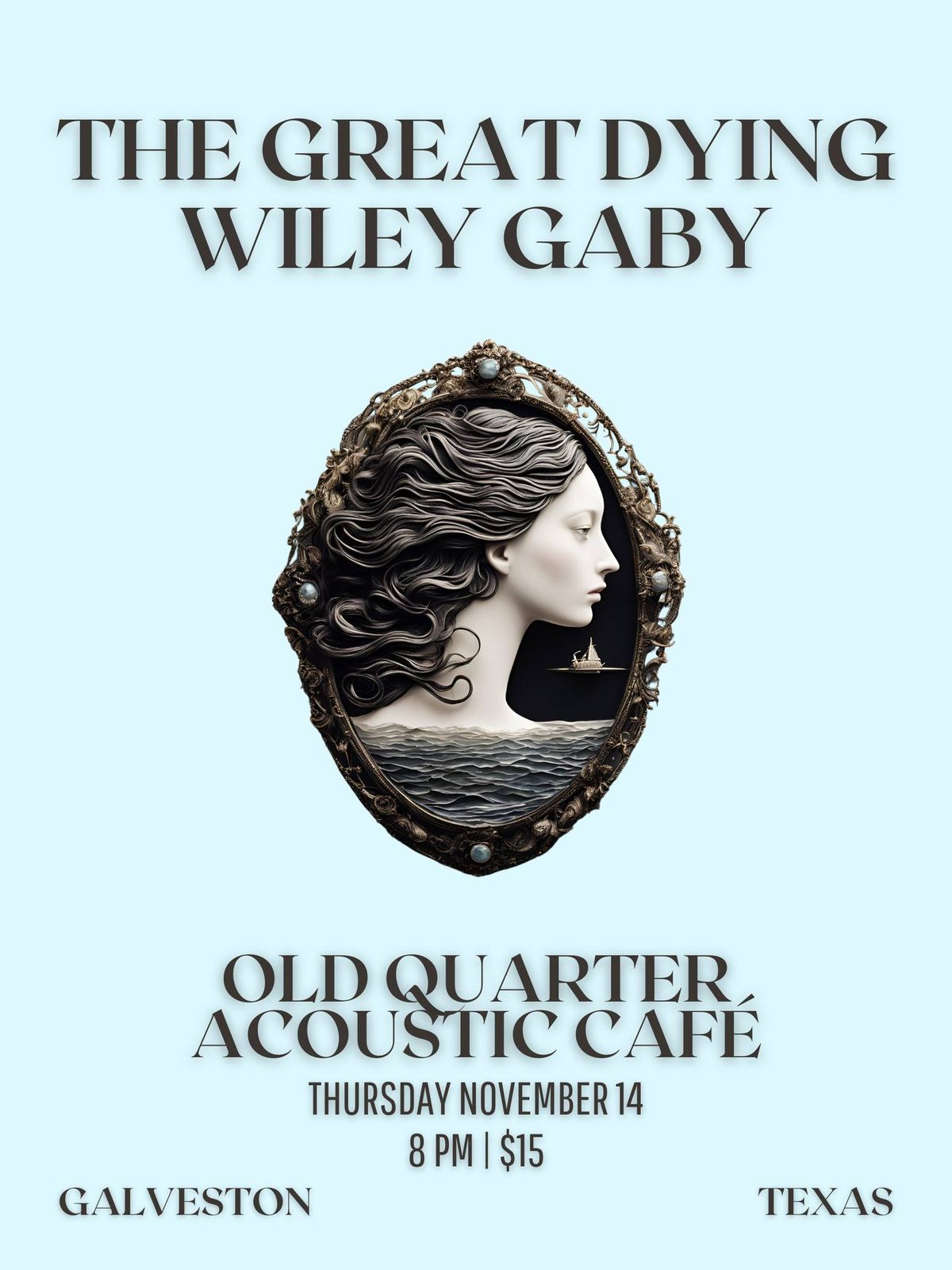 WILEY GABY \/  THE GREAT DYING LIVE AT THE OLD QUARTER