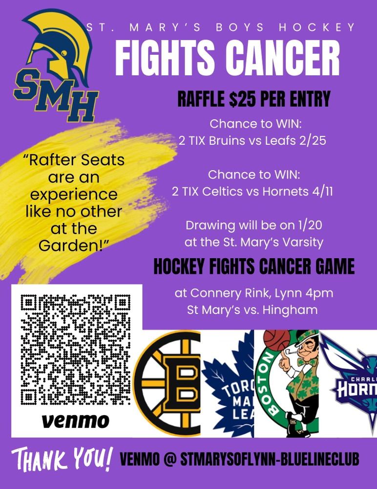 Hockey Fights Cancer Raffle