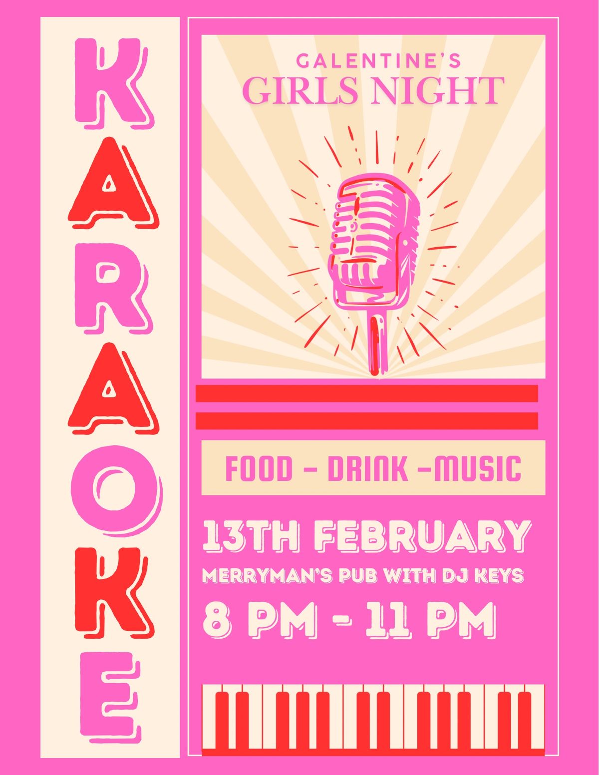 Galentines Karaoke with DJ Keys 