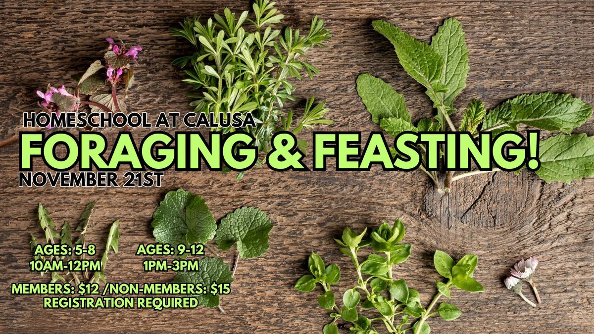 Homeschool: Foraging & Feasting!