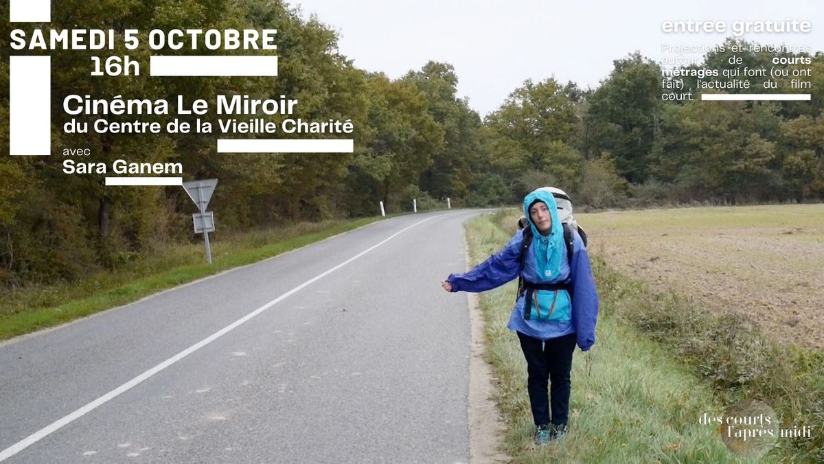 Projection de courts m\u00e9trages | Avec Sara Ganem | Gratuit !