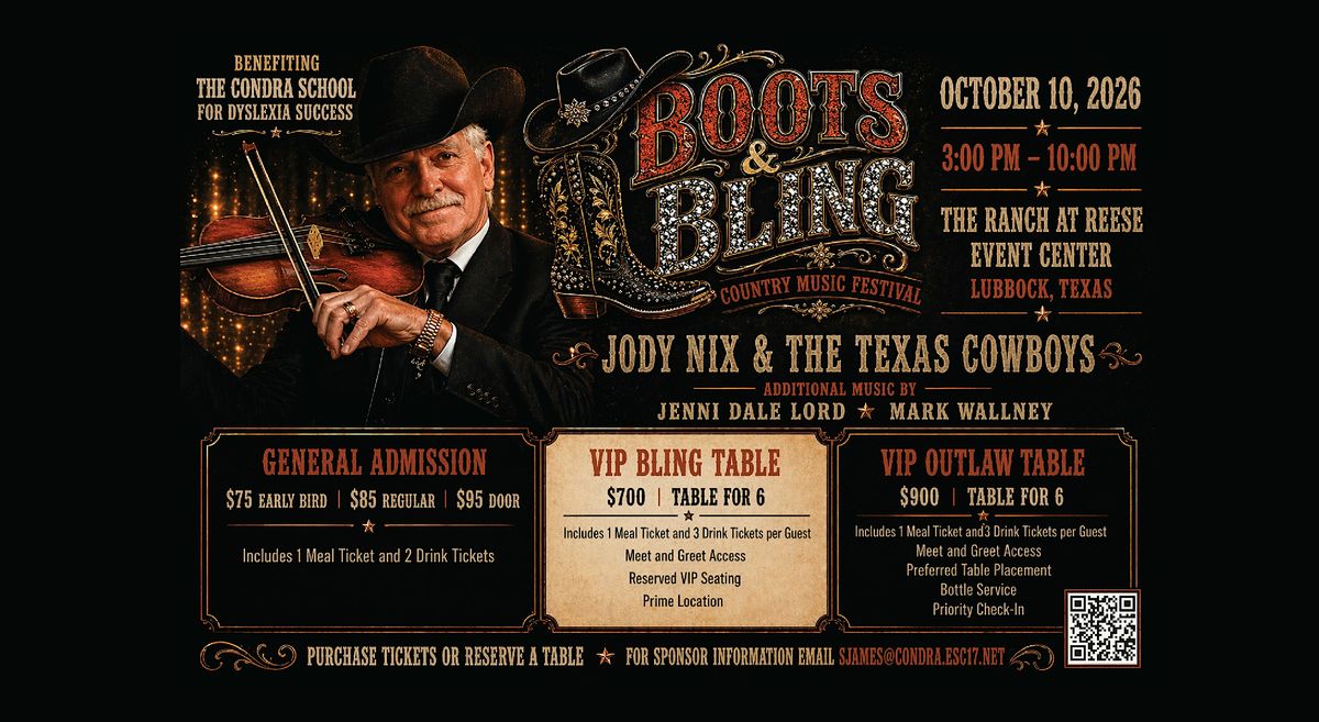 Boots & Bling Country Music Festival \u2022 Lubbock, Texas