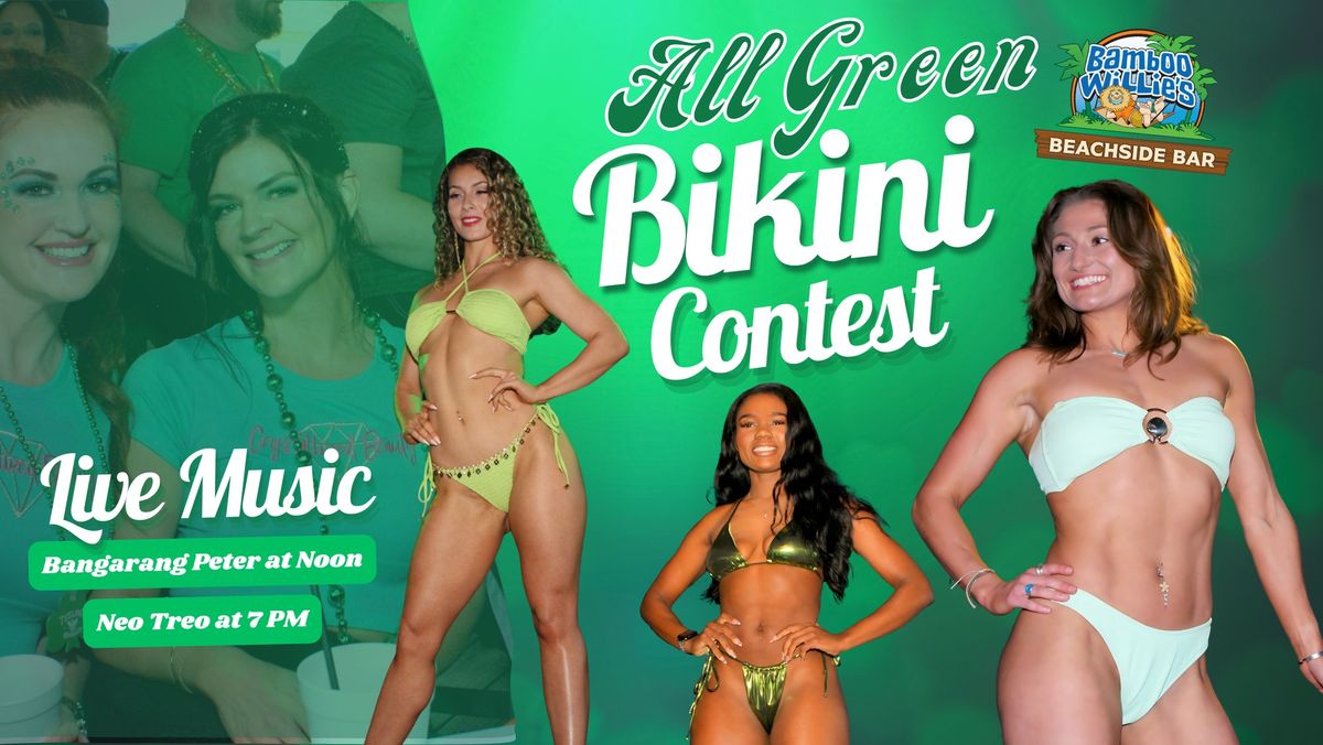 St. Patrick's Day at Bamboo Willies: Live Music & All Green Bikini Contest