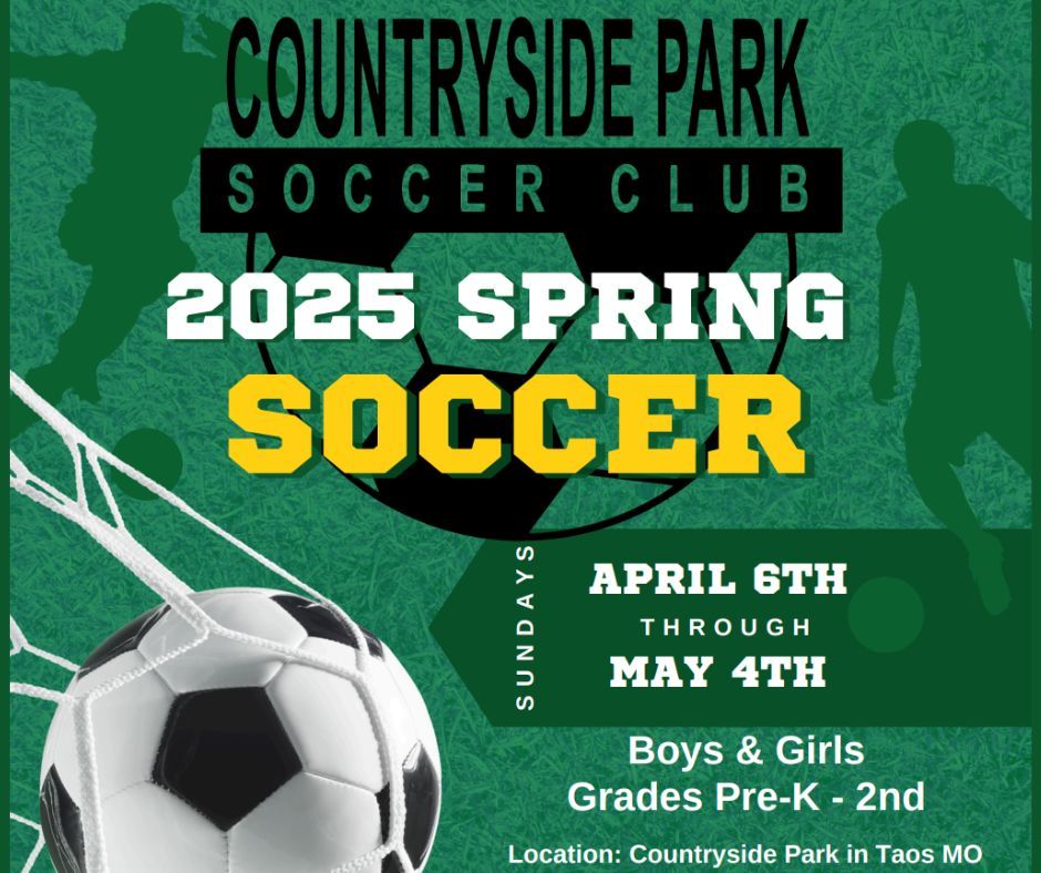 CPSC Spring Soccer - Grades Pre-K - 2nd 