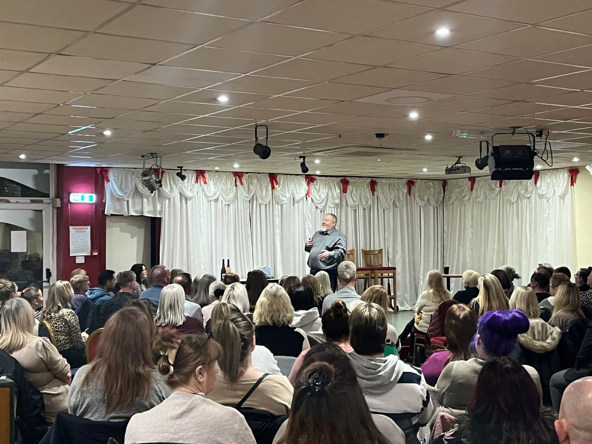 Psychic Mediumship with Justin Pearce at Cosham Social Club, Portsmouth 