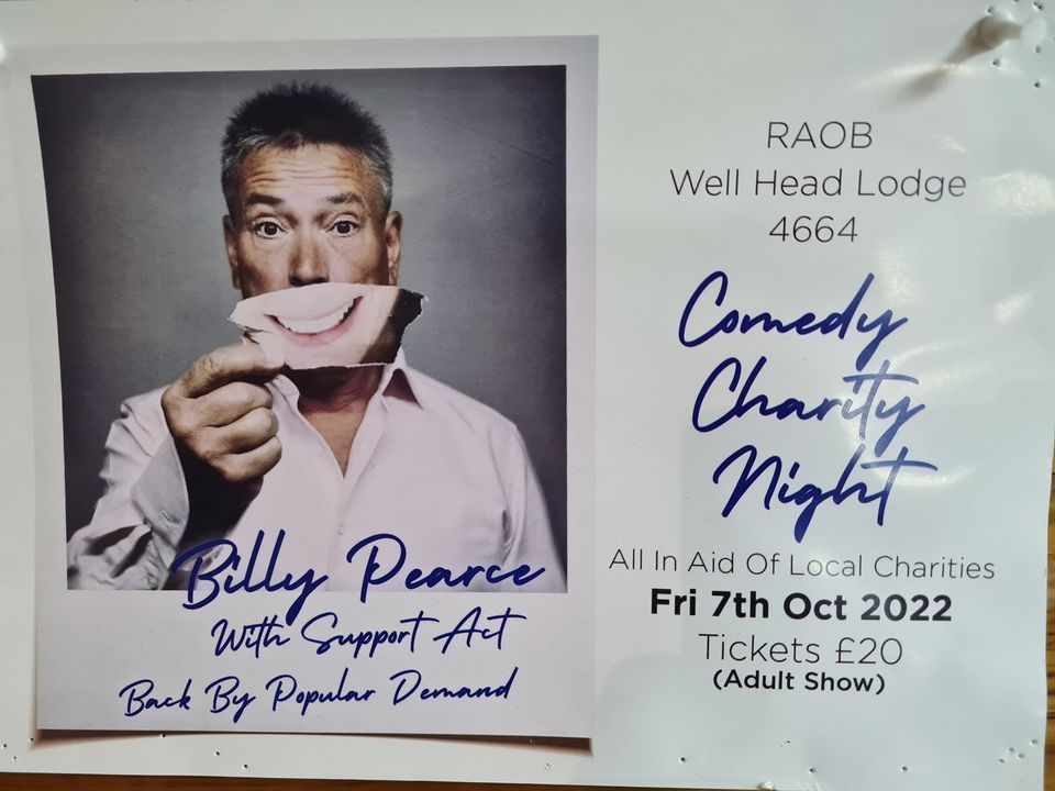 RAOB Well Head Comedy Charity Night