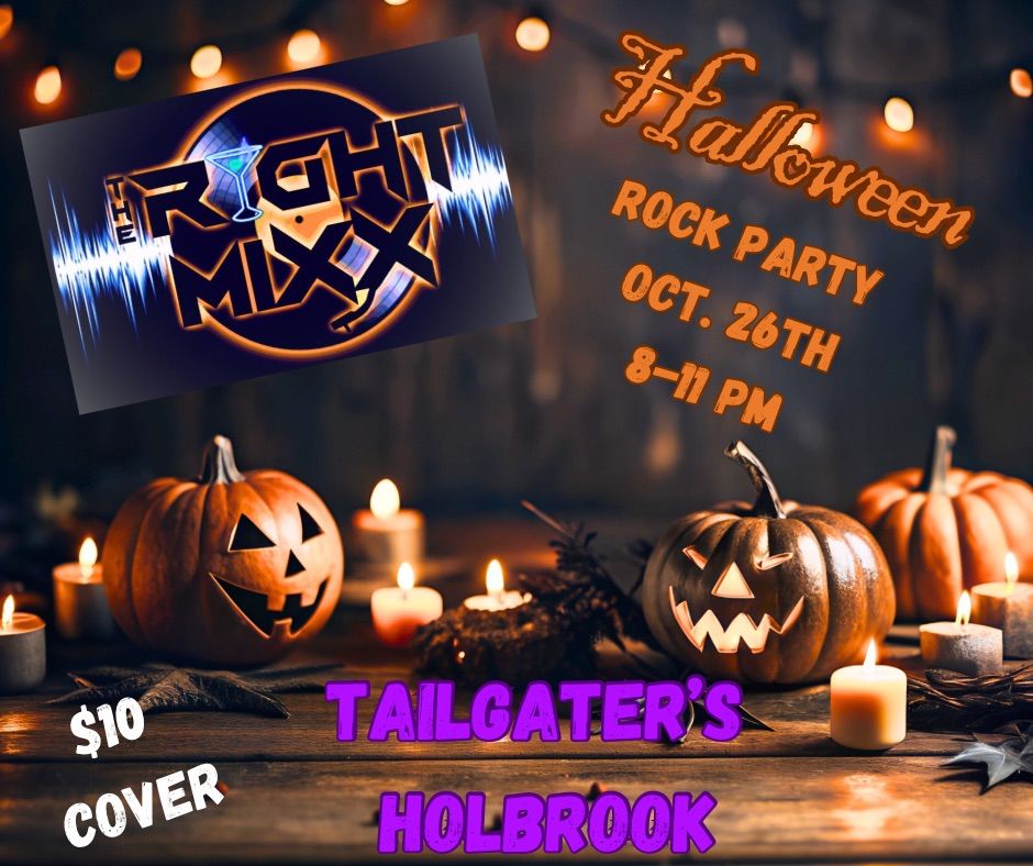 Halloween Rock Party with The Right Mixx