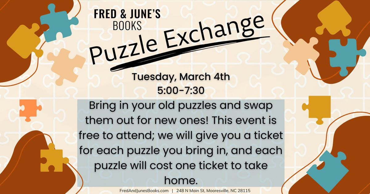 Fred & June's Puzzle Exchange