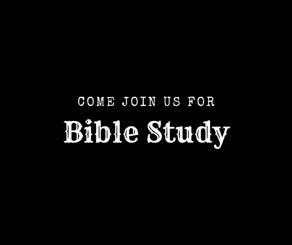 Weekly Wednesday Bible Study