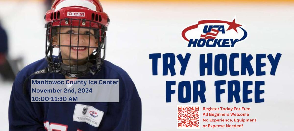 Try Hockey For Free - Manitowoc