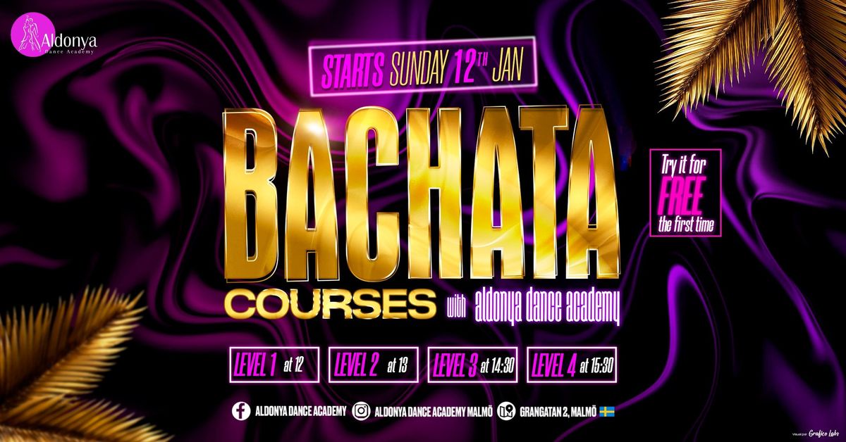 \u2605Try the first time for FREE \u2022 Bachata course with the biggest bachata school in Malm\u00f6 ADA\u2605