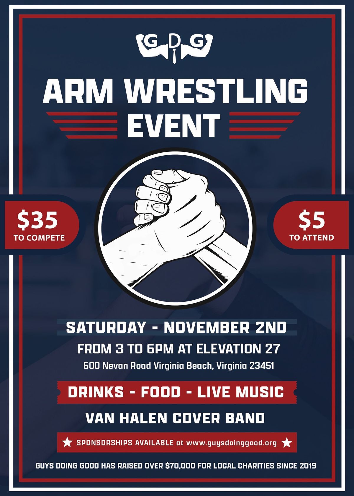 ARM WRESTLING EVENT