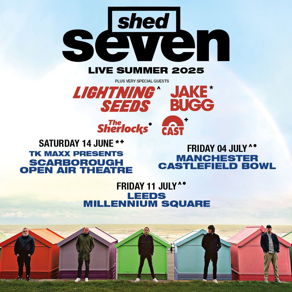 Shed Seven Scarborough Tickets