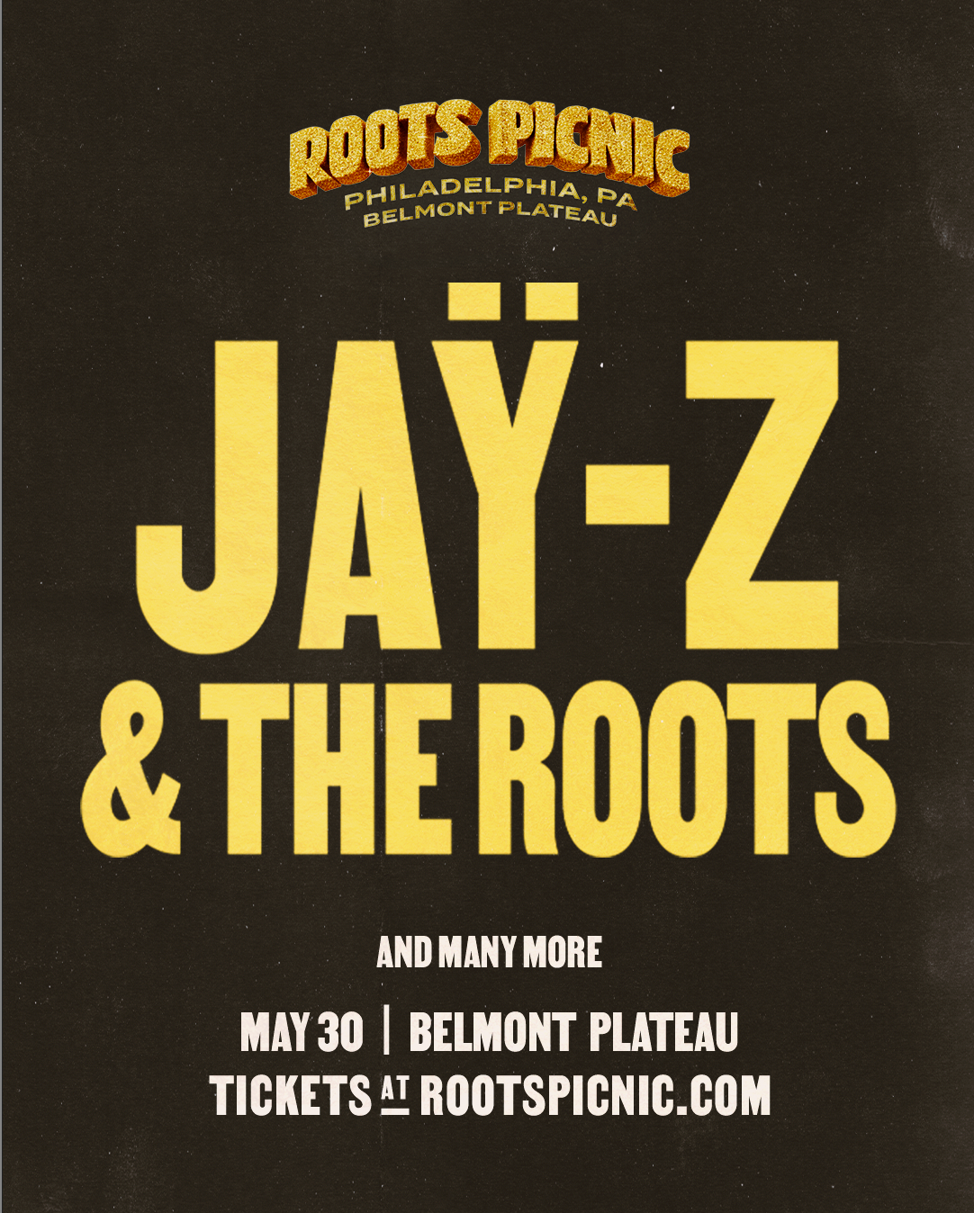 2026 The Roots Picnic - Saturday at Fairmount Park - Belmont Plateau