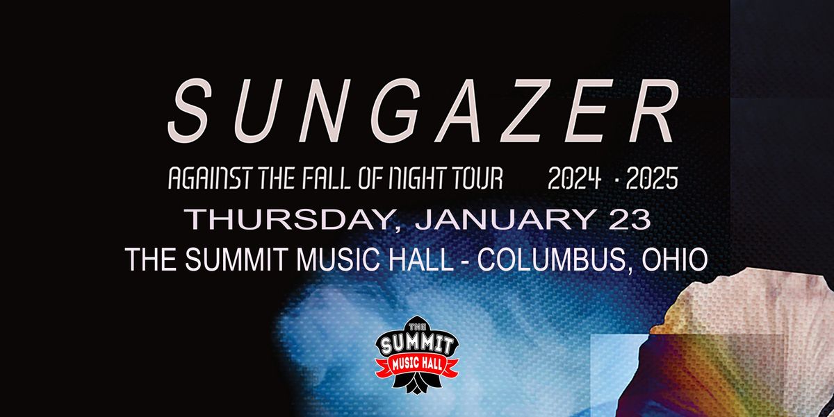 Sungazer - Thursday, January 23 @ The Summit Music Hall