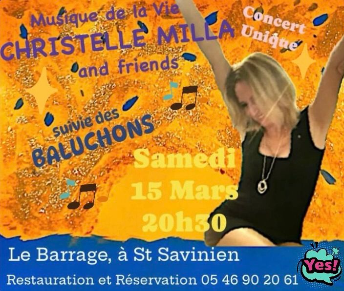 Musique de la Vie Christelle Milla + Les Baluchons 