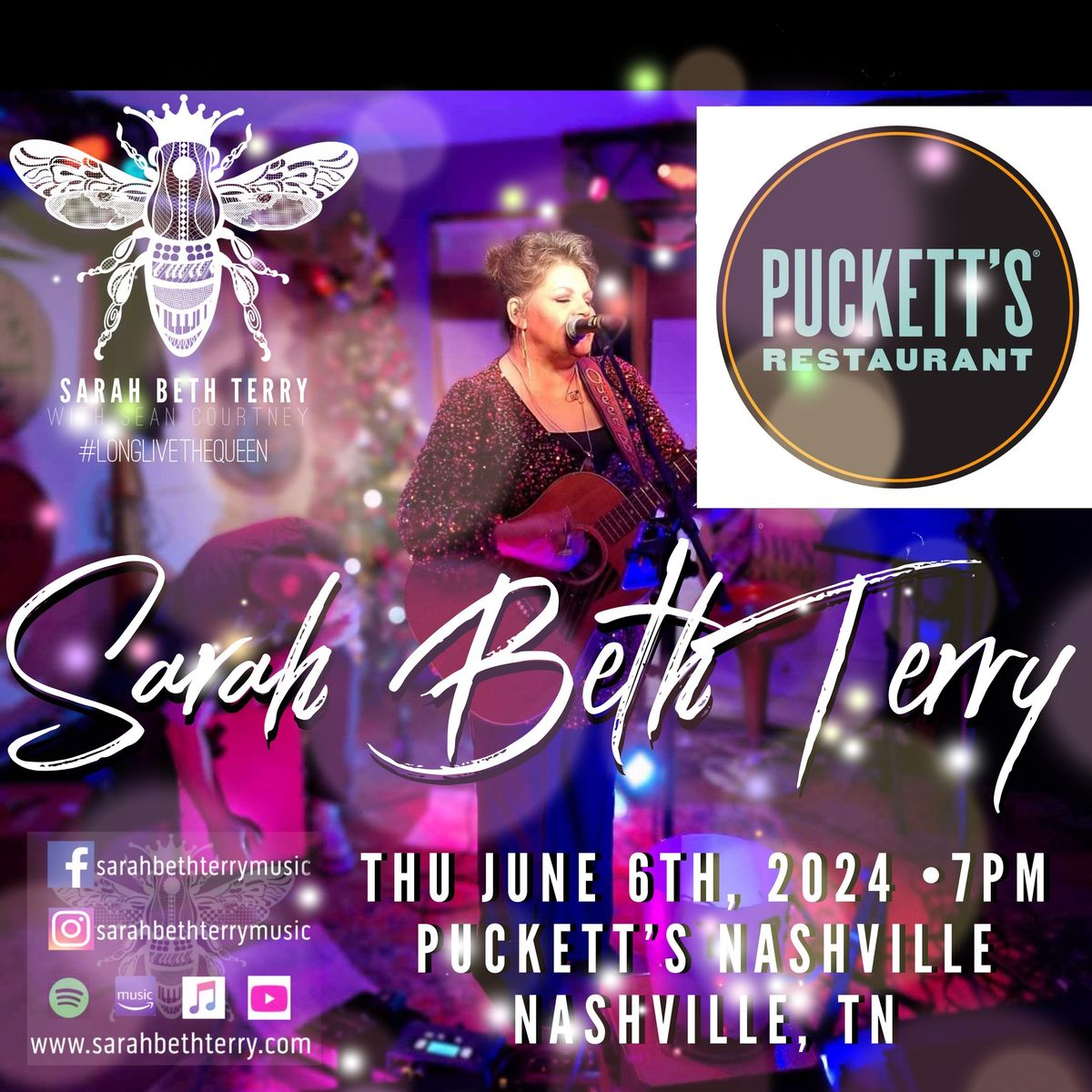 Sarah Beth Terry LIVE at Puckett's - Nashville, TN